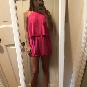 pink romper